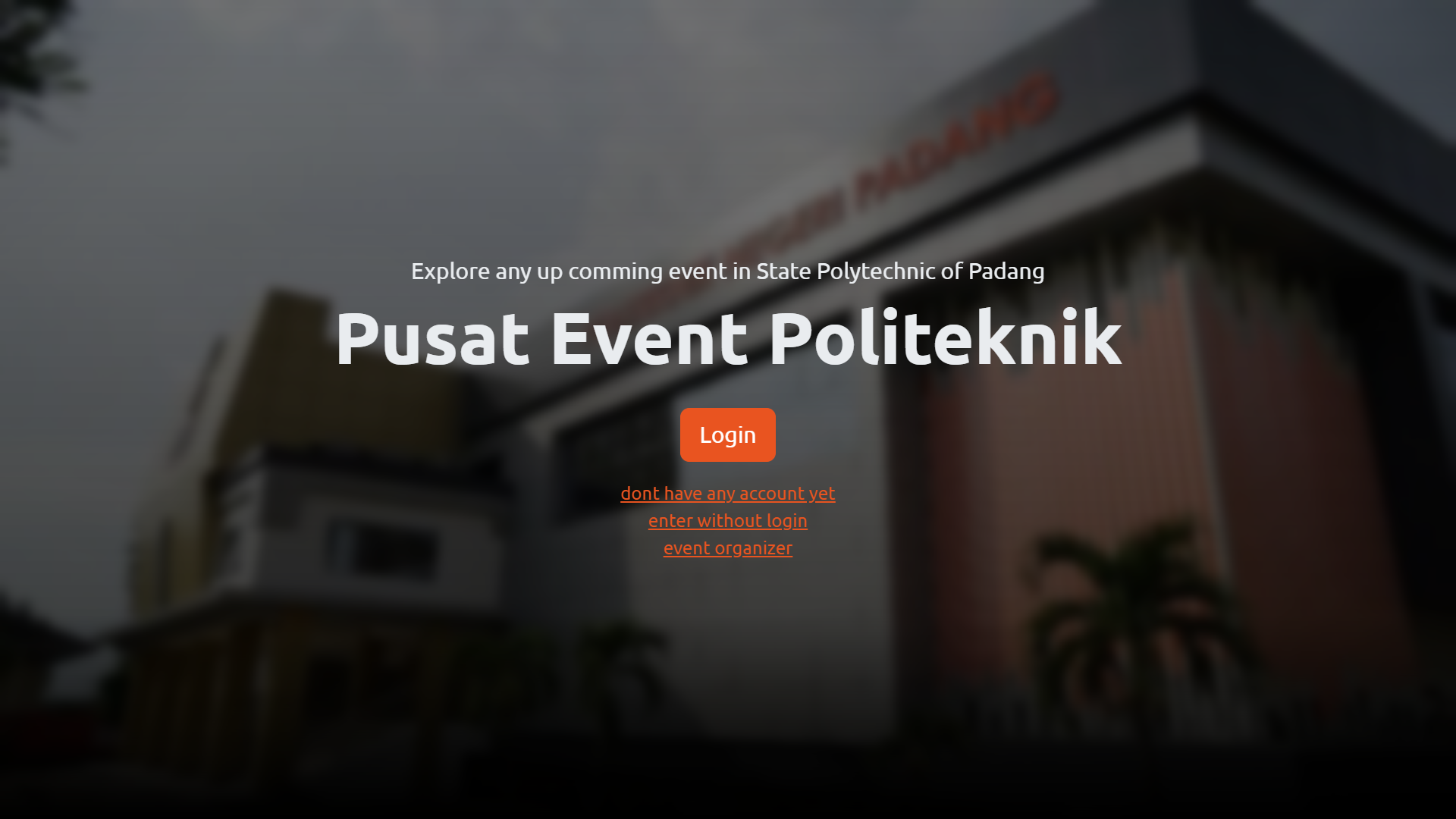 Pusat Event Politeknik